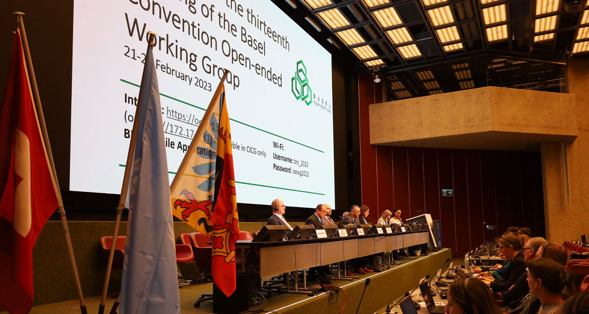 13th  meeting of the Open-ended Working Group of the Basel Convention meets in Geneva