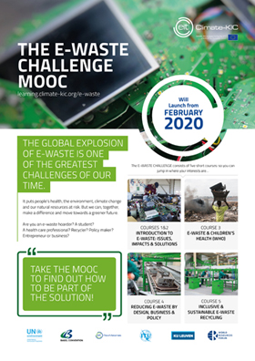 The e-waste challenge mooc - flyer